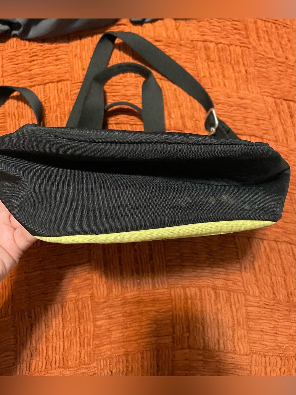 Kipling Lilanna Black and Yellow Lunch Bag - Picture 7 of 9